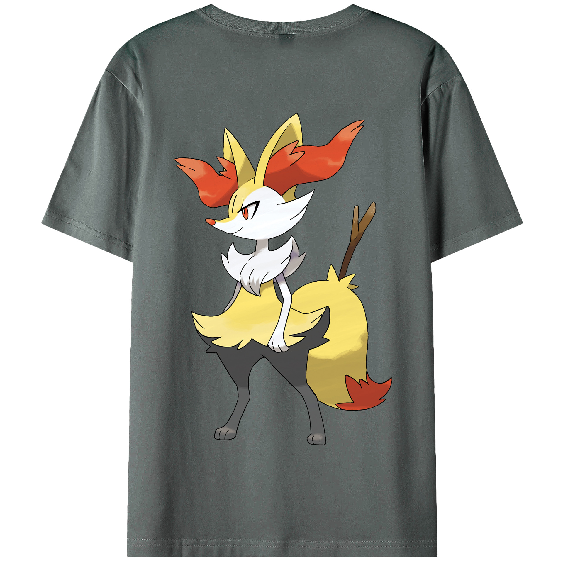 （画像用） ポケットモンスター Pokémon 綿100％半袖Tシャツ（背面プリント）